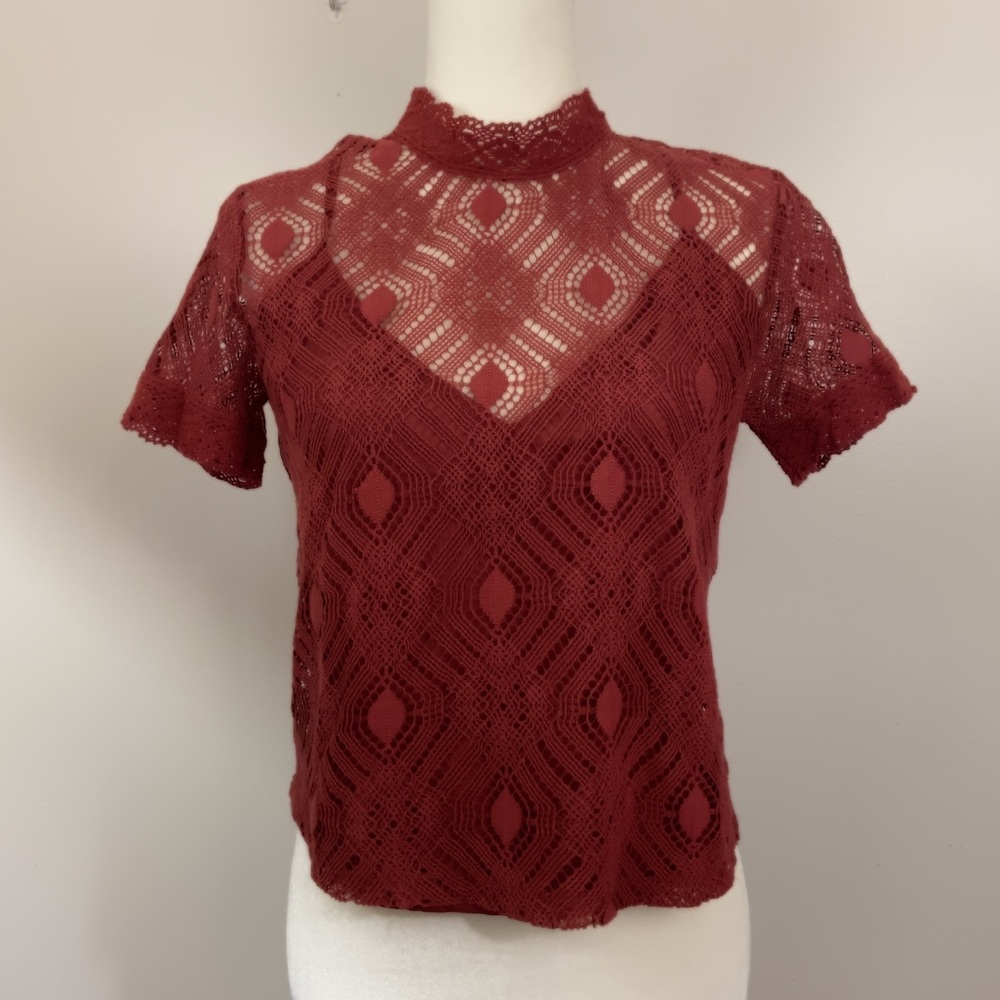 Zara Crochet Top